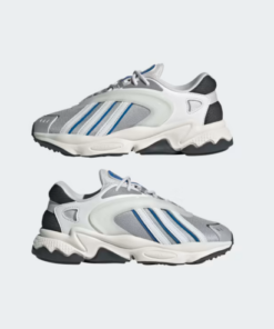 Baskets Sport pour Hommes Mode Sneakers (Oztral-Gris/Blanc)