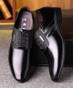 Chaussures classe Pour Hommes haute finition et haute qualité Noir (042)
