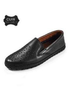 Chaussures Pour Hommes haute finition et haute qualité - Cuir- Noir (L03)