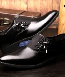 Chaussures classe Pour Hommes haute finition et haute qualité Noir(435)