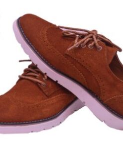 Chaussures Pour Hommes haute finition et haute qualité - Cuir- Camel (601)