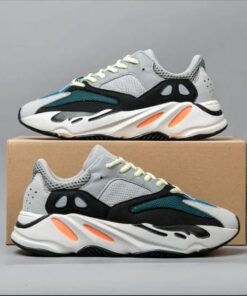 Baskets Sport Pour Hommes Mode Sneakers  - Yeezy  - Blanc/Noir
