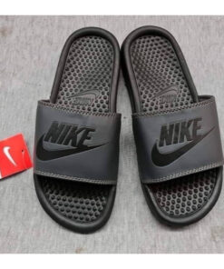 Sandale pour Homme – Confort – Benassi -Noir/Gris- (B3)