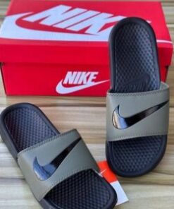 Sandale pour Homme – Confort – Benassi -Gris/Noir- (B6)